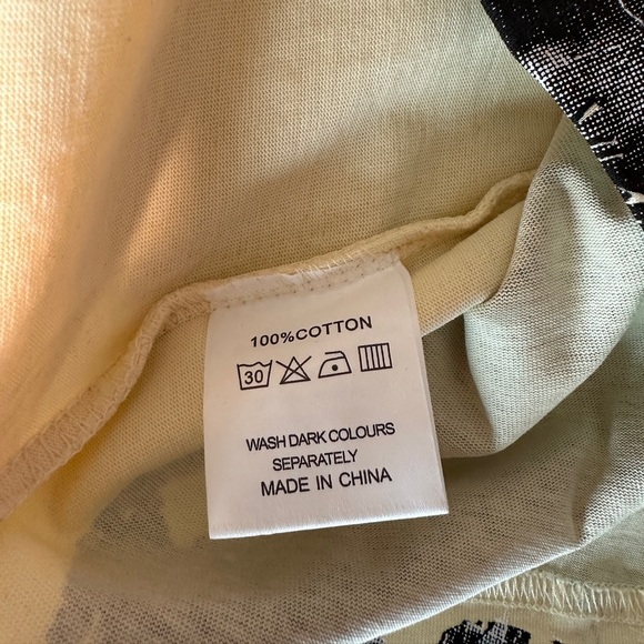 Godspeed “Legalize It” Graphic Tee Cream/Blue • #77/555 • Size L - Picture 7 of 8